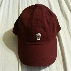 Burgandy Cap